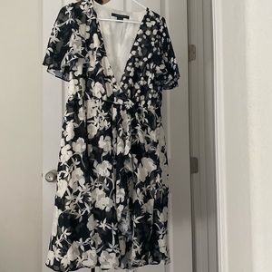 French Connection Kimono Wrap Dress